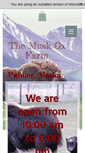 Mobile Screenshot of muskoxfarm.org